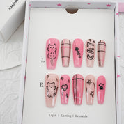 zb31..A wide variety of wearable nails