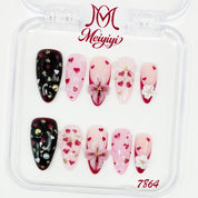 zb129...A wide variety of wearable nails in different styles.