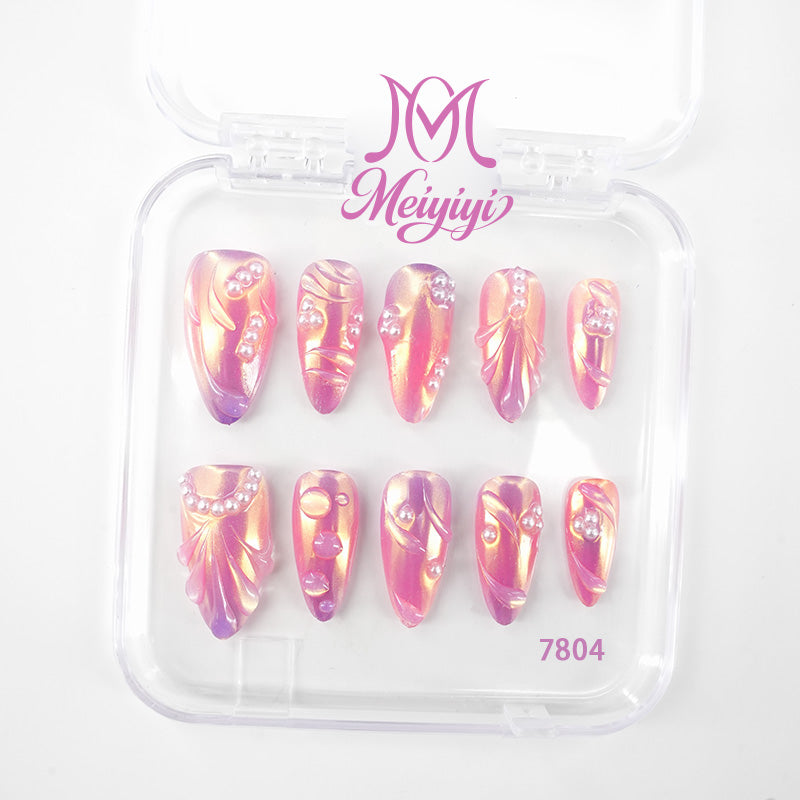 zb128..A wide variety of wearable nails