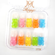 zb125..A display board featuring 24 different styles