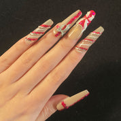 A126 gift:Pure hand-painted graffiti gift nails