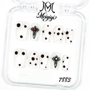 zb129...A wide variety of wearable nails in different styles.