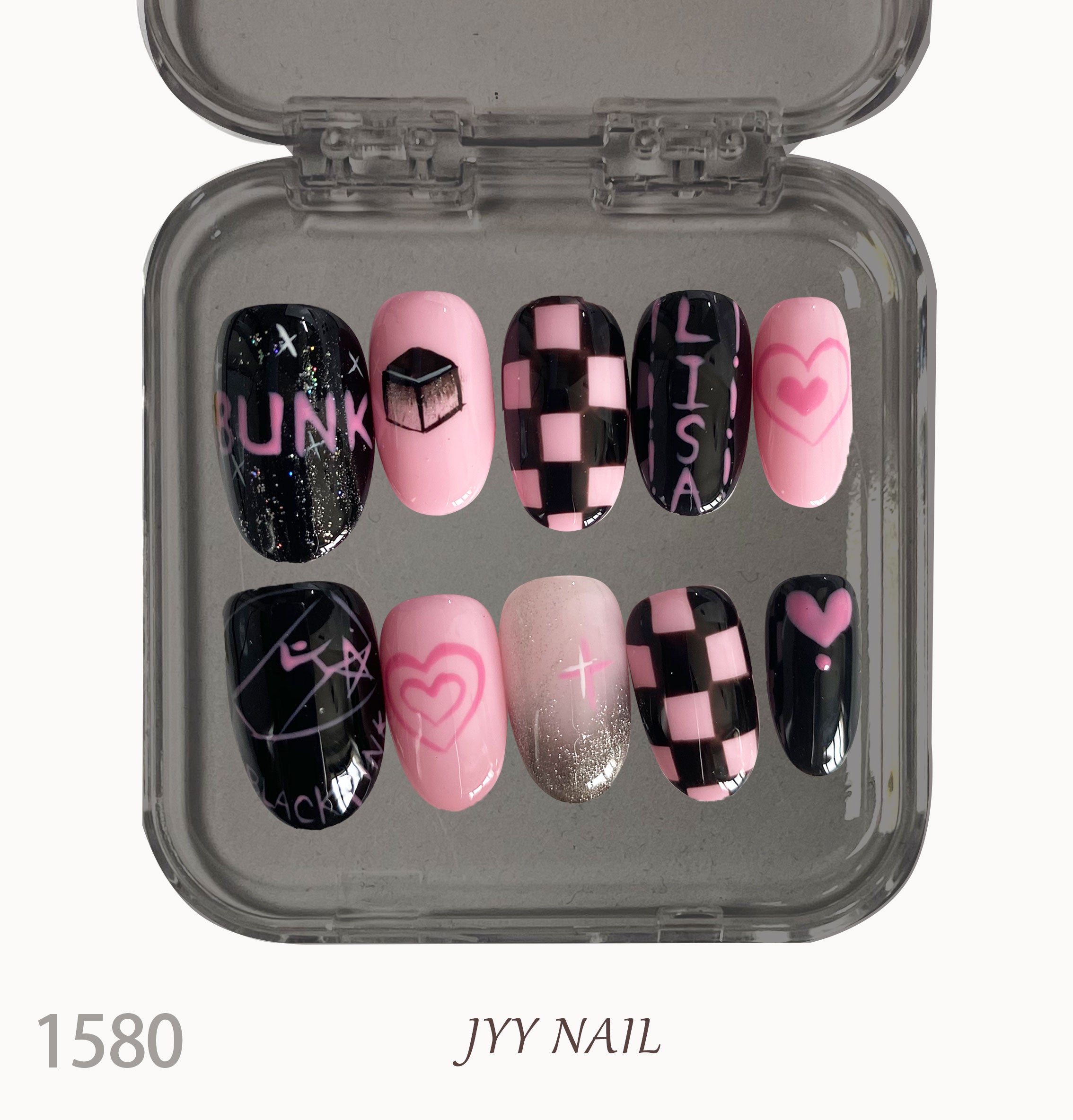 A1580-Handmade 2025 bestseller custom nail art trend, fashionable and international style