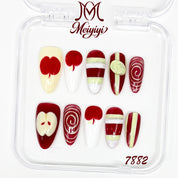 zb129...A wide variety of wearable nails in different styles.