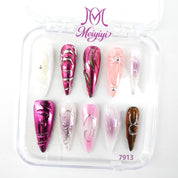 zb131..A wide variety of wearable nails