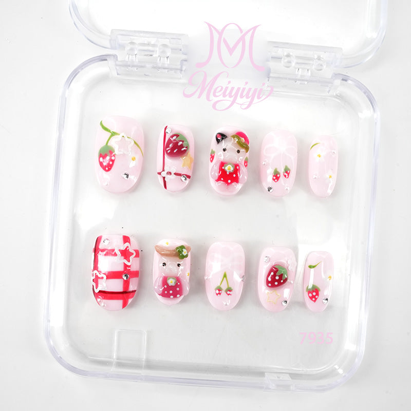 zb131..A wide variety of wearable nails