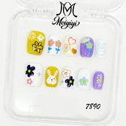 zb129...A wide variety of wearable nails in different styles.