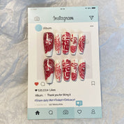 Meiyiyi original pure handmade wearing nails high-end custom luxury high-end style