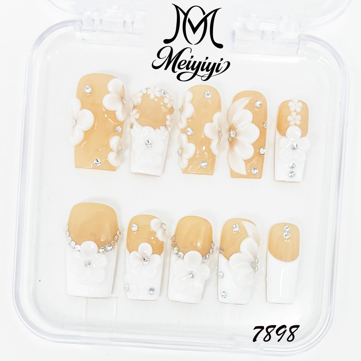 zb129...A wide variety of wearable nails in different styles.