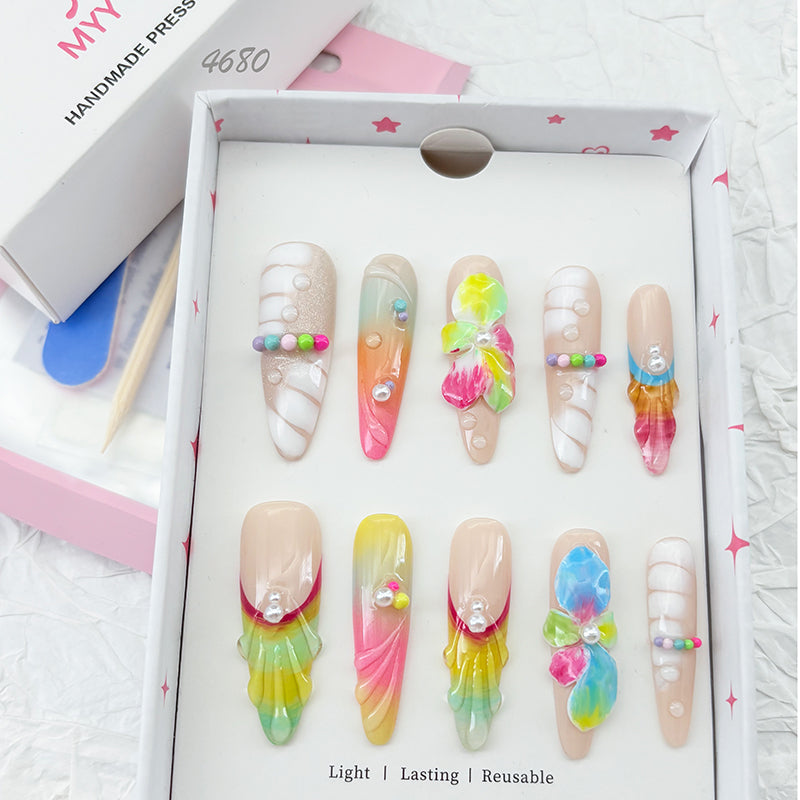 zb27..Nail art display board