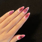 A21-Street of Europe and America:Trend Spice West Coast style hand painted press on nails