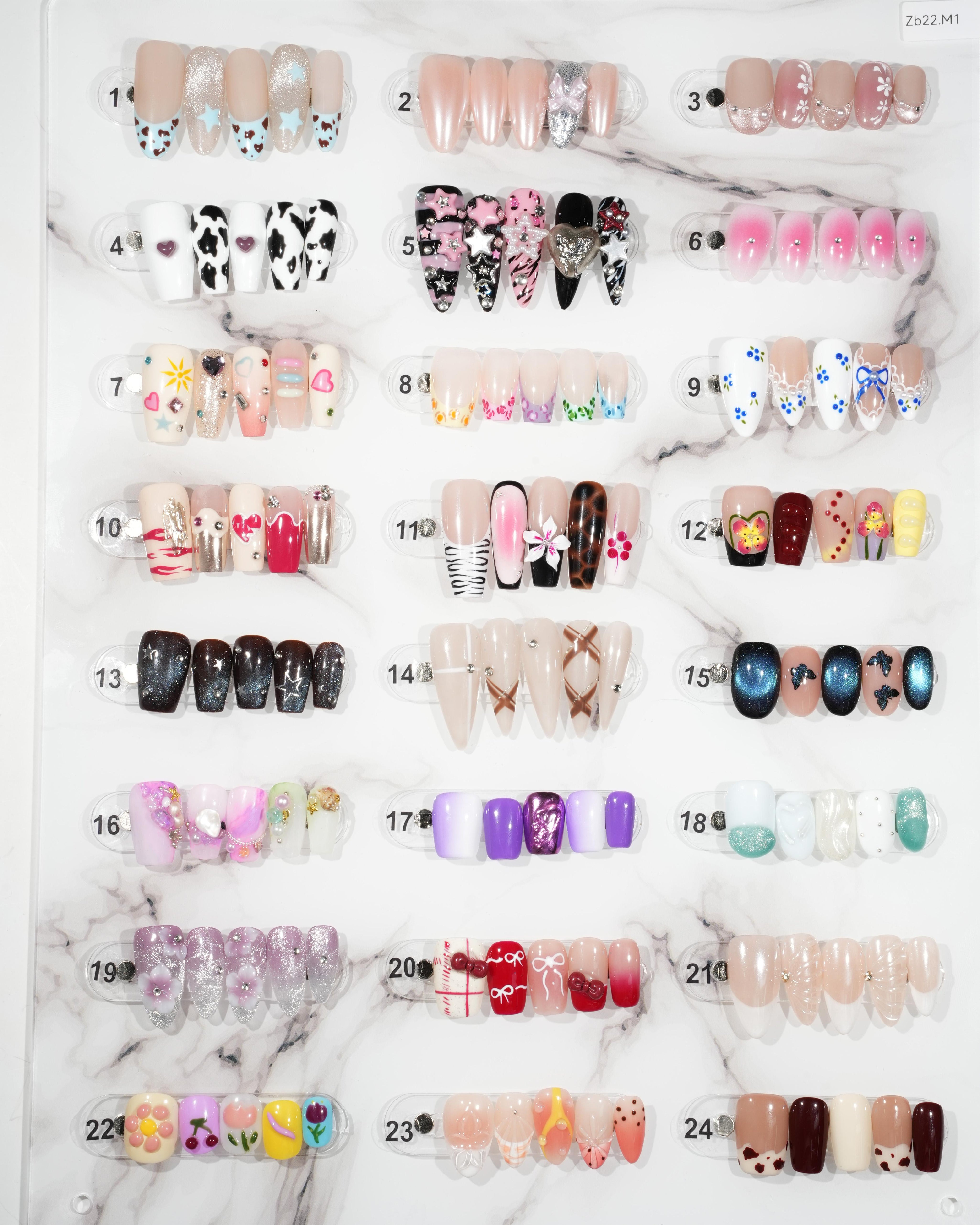 zb22..Sweet Dimension Nail Art Collection