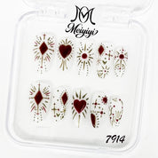 zb129...A wide variety of wearable nails in different styles.