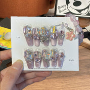 A1325-Handmade 2025 bestseller custom nail art trend, fashionable and international style