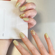 Fashionable and trendy custom-made heavy-duty wearable false nail stickers