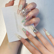 A1328-Handmade 2025 bestseller custom nail art trend, fashionable and international style