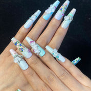 High-end designer handcrafted custom-made manicure