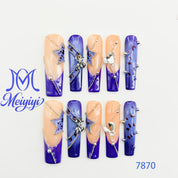 zb130..A wide variety of wearable nails