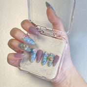 European and American style trendy high-end luxury custom-made heavy industry wearable nail art