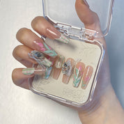 A1328-Handmade 2025 bestseller custom nail art trend, fashionable and international style