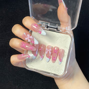 Purely handmade, wearable nail art for spicy street style, high-end designer original creation.