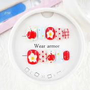 zb40..Different styles press on nails display