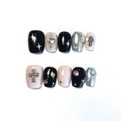 A1242-Handmade 2025 bestseller custom nail art trend, fashionable and international style