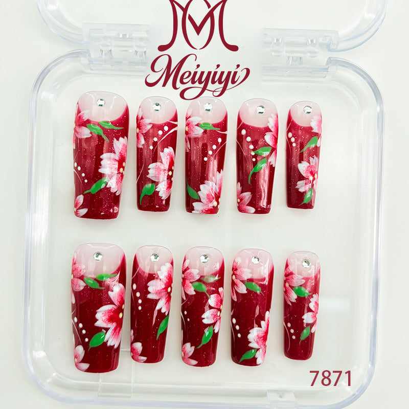 zb130..A wide variety of wearable nails