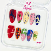 zb106..Different styles of nails