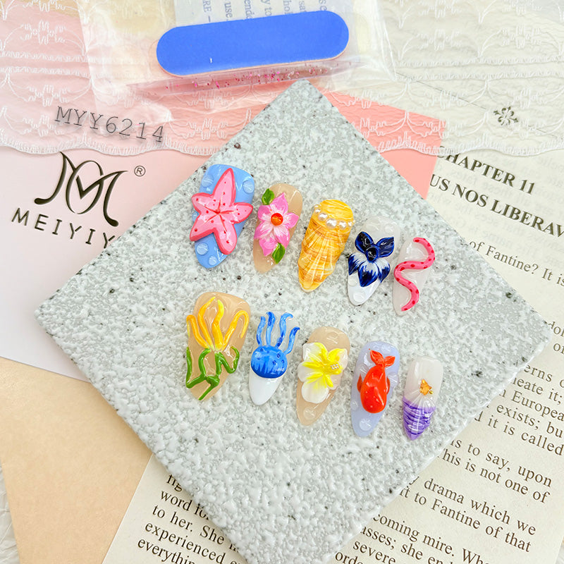 zb93..Diverse styles of nails