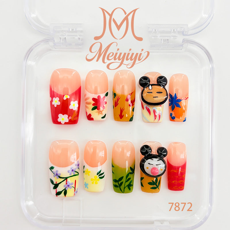 zb130..A wide variety of wearable nails