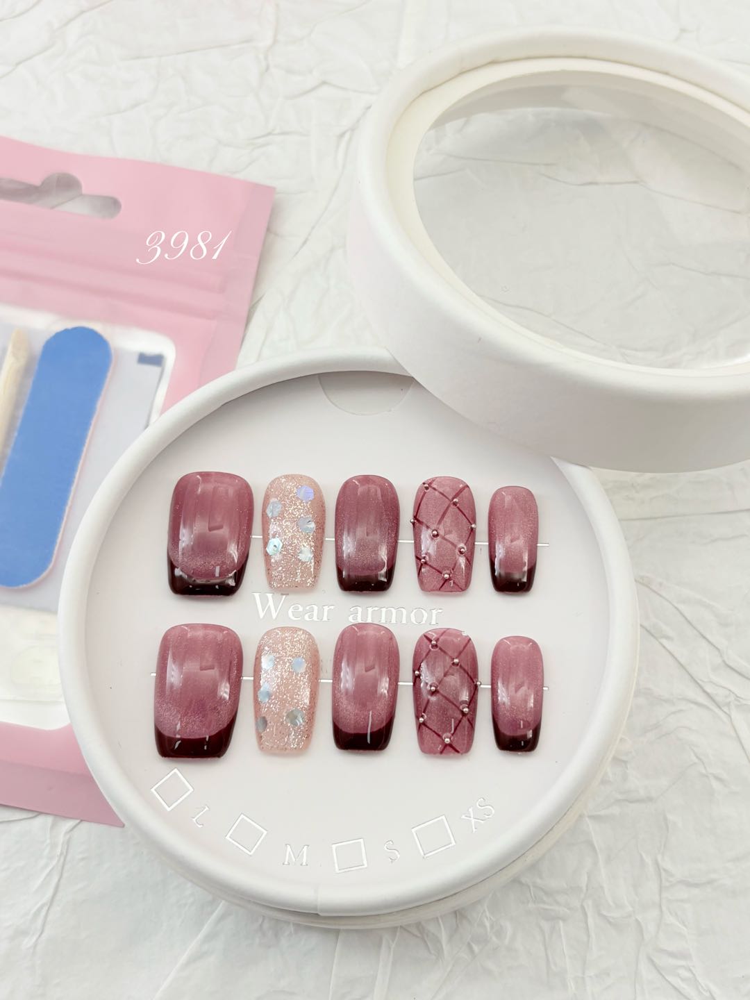 zb14..A wide variety of beautiful nail art styles for wearing