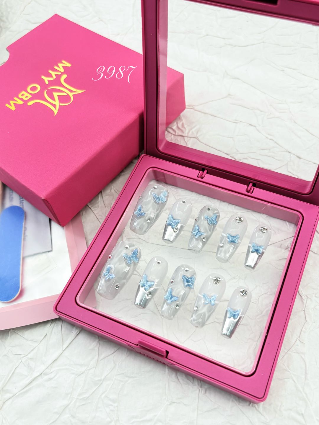 zb14..A wide variety of beautiful nail art styles for wearing