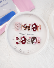 zb23..Christmas costume display boards in various styles