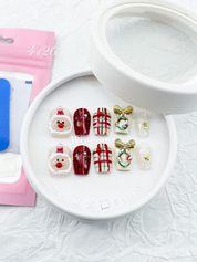 zb23..Christmas costume display boards in various styles